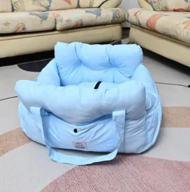 Luxury All-in-One Pet Car Carrier & Couch Bed