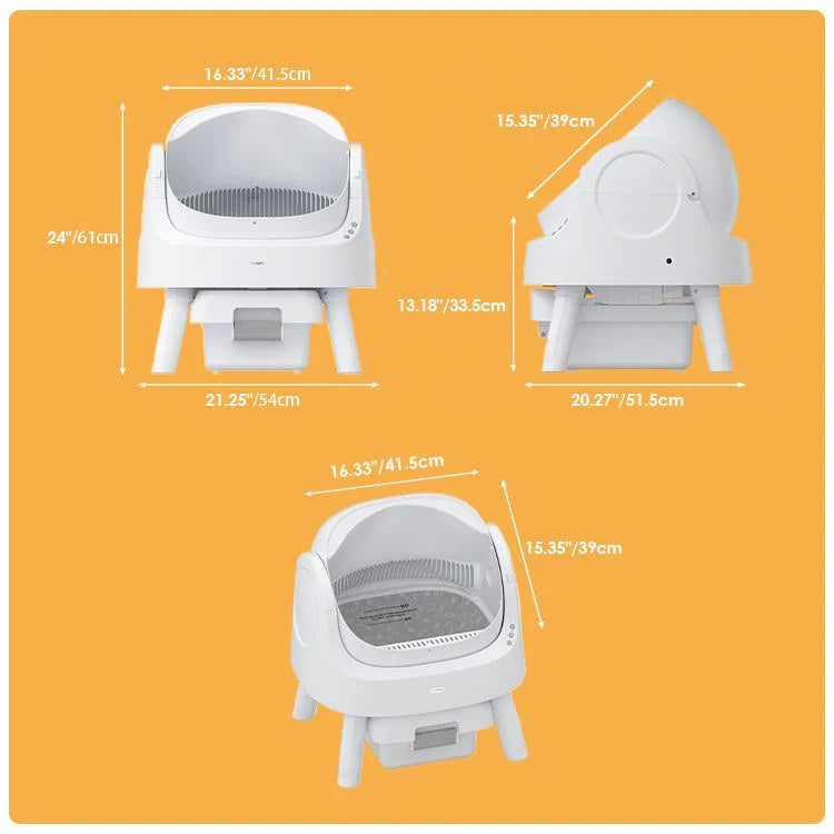 Self-cleaning Smart Cat Litter Box - Automatic Cat Litter Box