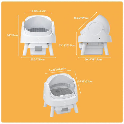 Self-cleaning Smart Cat Litter Box - Automatic Cat Litter Box